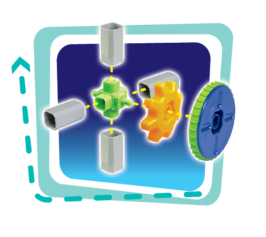 Set de constructie 3 in 1 STEM - Vehicule nazdravane [5]