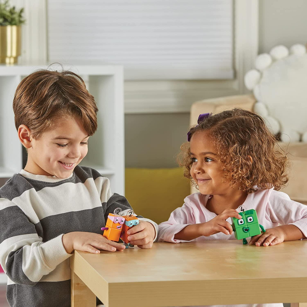 Set figurine Numberblocks - Patru & Teribilii Doi [7]