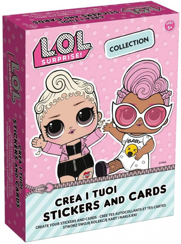 Set LOL Surprise - Papusa de carton [1]