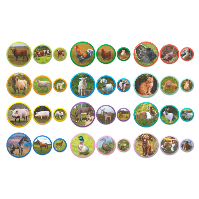 Set magneti Montessori - Animale de la ferma [3]