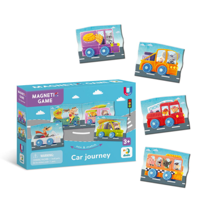 Set magnetic - Calatorie cu masina [2]