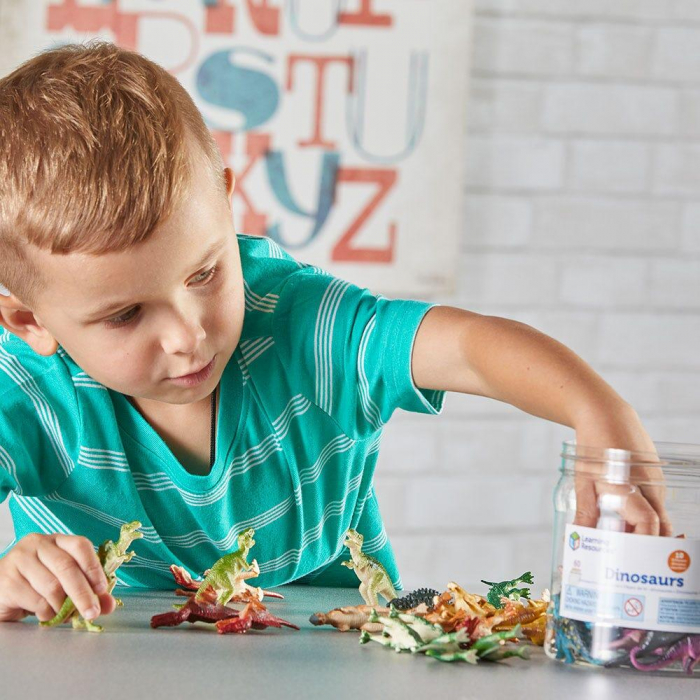 Set pentru sortat - Dinozauri jucausi (60 piese) [5]