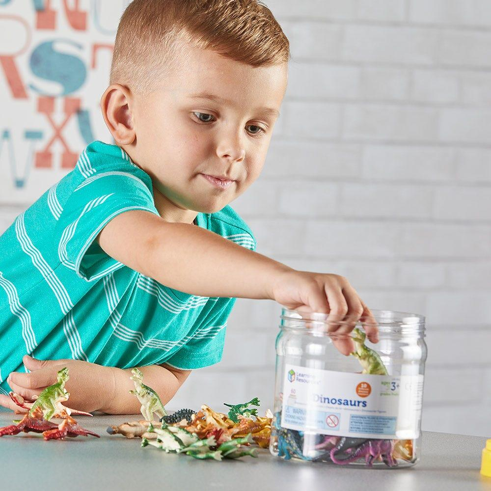 Set pentru sortat - Dinozauri jucausi (60 piese) [6]