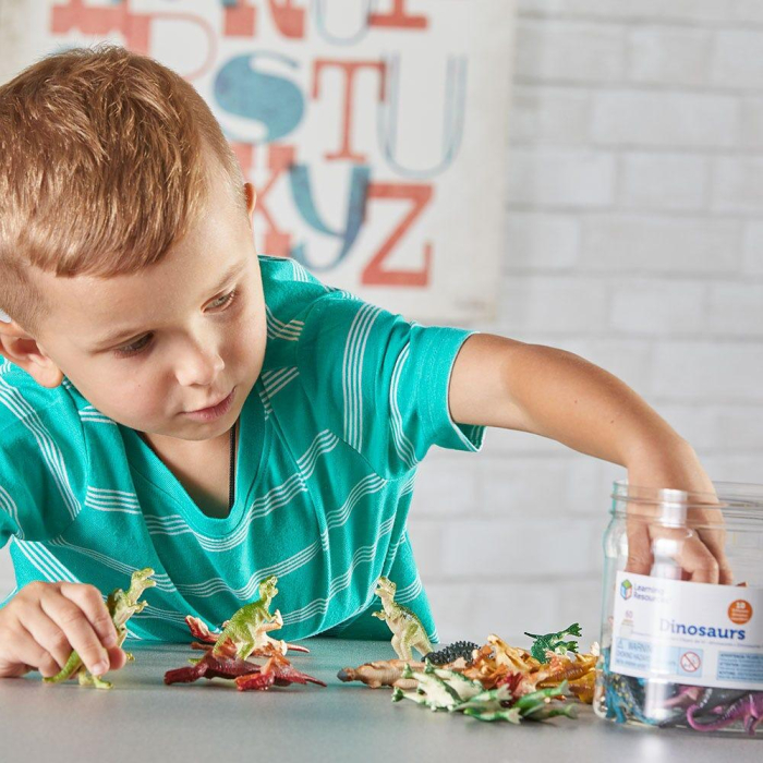 Set pentru sortat - Dinozauri jucausi (60 piese) [5]