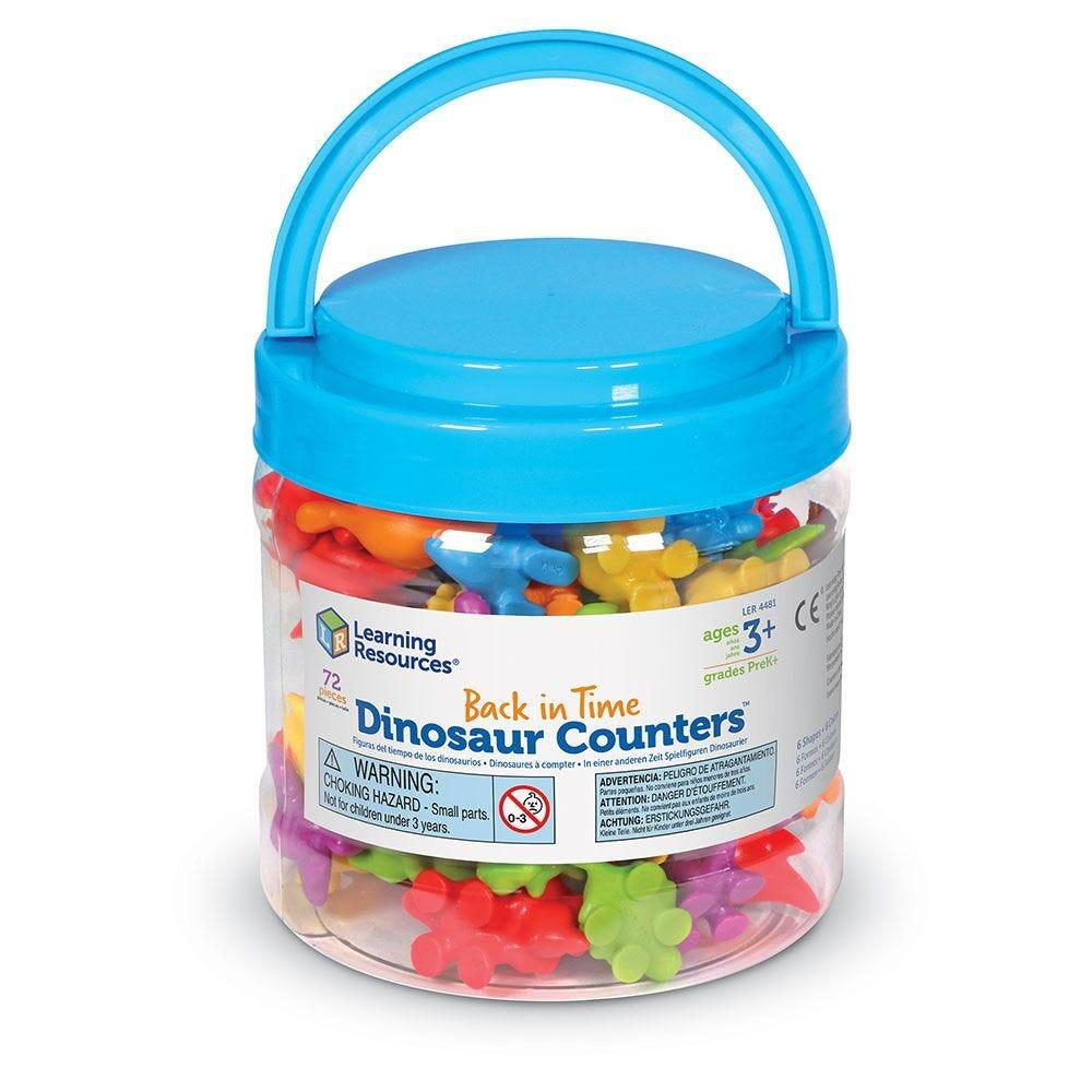 Set pentru sortat si numarat - Dinozauri jucausi (72 piese) [3]