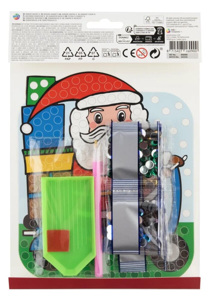 Set pictura cu diamante XL - Decoratiune de Craciun [2]