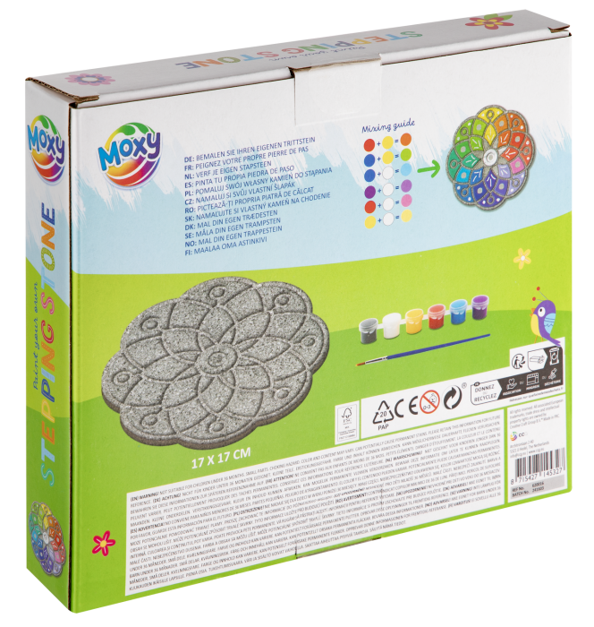 Set pictura pe piatra - Mandala [2]