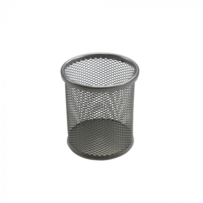 SUPORT BIROU CILINDRIC ECADA ARGINTIU 95001AG [1]