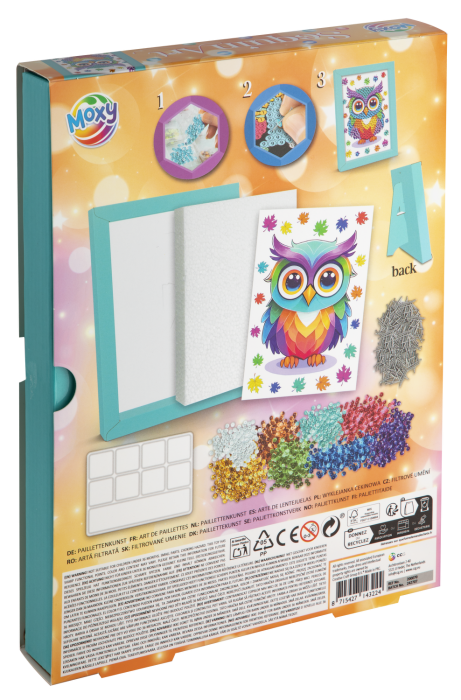 Tablou cu paiete - Bufnita [2]