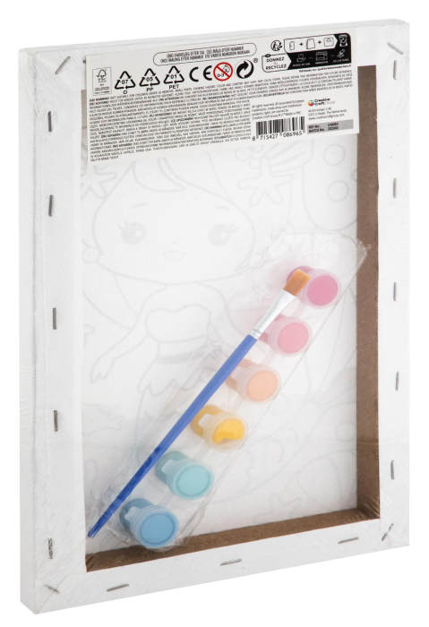 Tablou pictura pe numere - Unicorn [3]