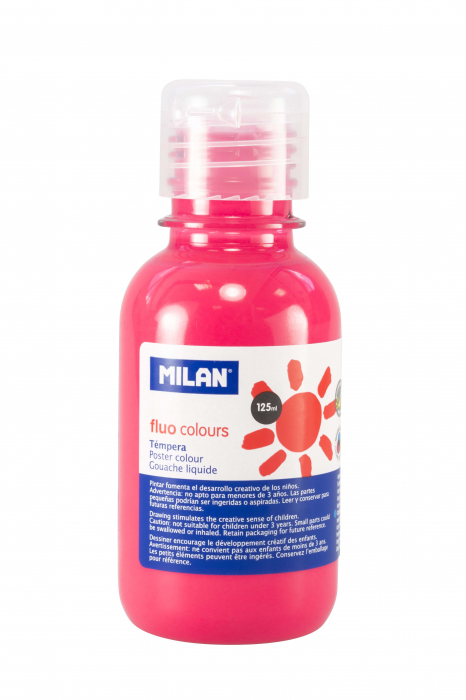 TEMPERA 125ML/CULOARE FLUORESCENTA ROZ 034437 [1]