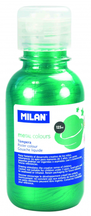 TEMPERA 125ML/CULOARE METALIZATA VERDE 033461 [1]