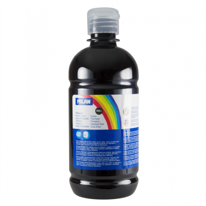 TEMPERA 500 ML MILAN NEGRU 03680 [1]