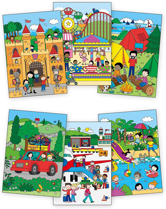 Water Magic: Carte de colorat In vacanta [2]