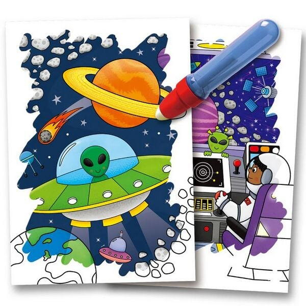 Water magic: Carte de colorat Spatiul cosmic [2]