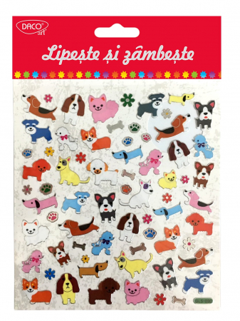 Abtibilduri - ABTIBILD - AB031 CATEI LIPESTE SI ZAMBESTE DACO