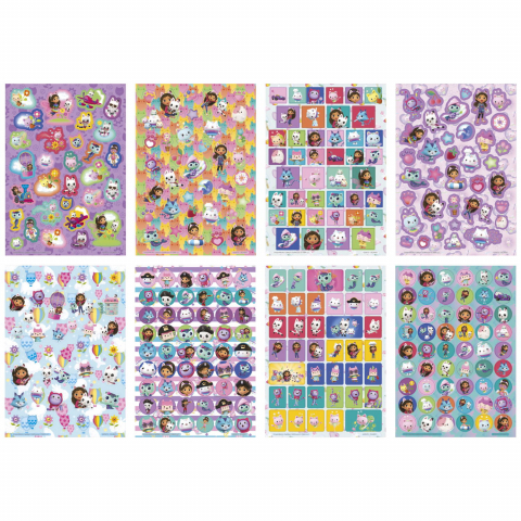 Abtibilduri cu sclipici - Gabby's Dollhouse [2]