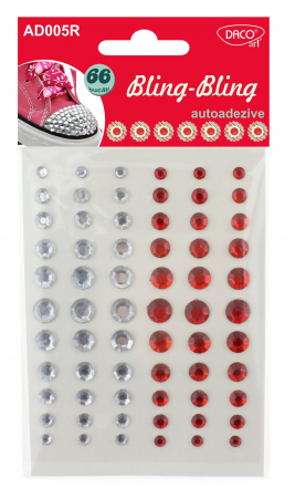 Accesorii craft - ACCESORII CRAFT - AD005R ROSU AA BLING BLING 