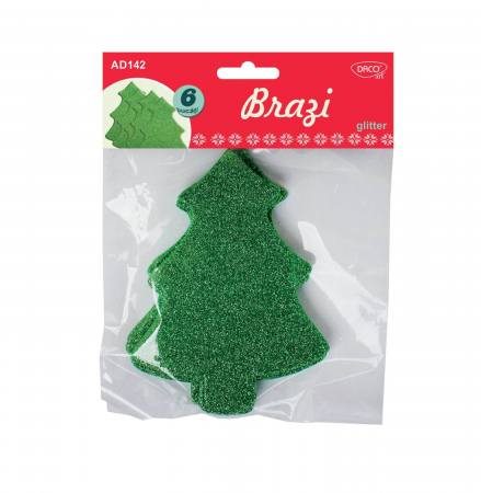 Accesorii craft - ACCESORII CRAFT - AD142 BRAZI SPUMA GLITTER DACO