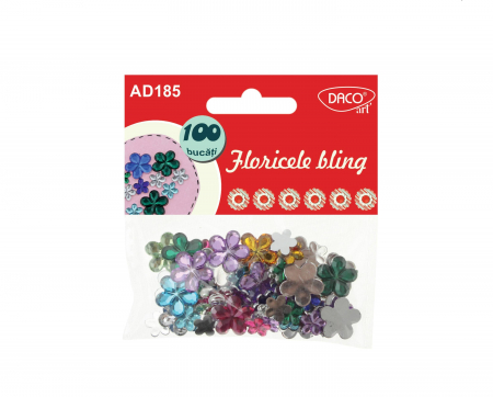 Accesorii diamante - ACCESORII CRAFT - AD185 FLORICELE BLING DACO