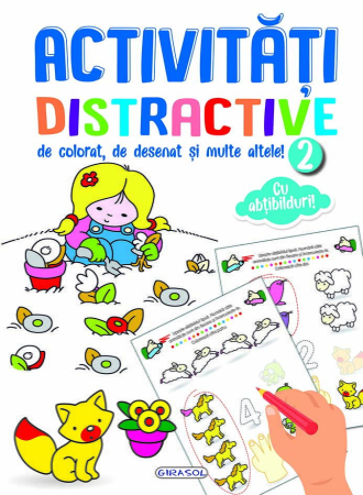 Carti pentru copii - Activitati distractive de colorat, de desenat 2