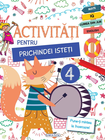 Carti pentru copii - Activitati pentru prichindei isteti 4