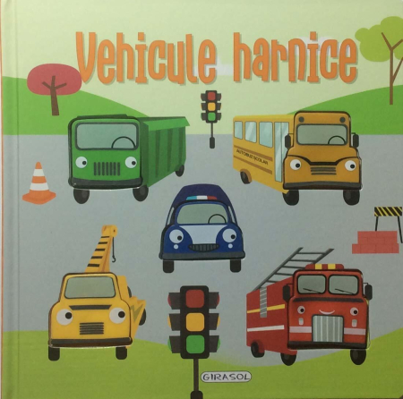 Carti pentru copii - Apasa butoanele - Vehicule harnice