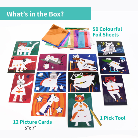 Arta cu folii de transfer - Supereroi [1]