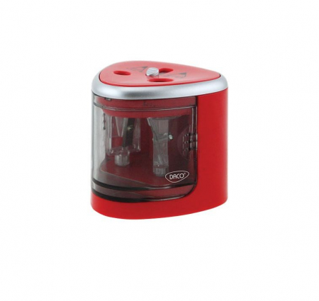 Ascuțitori - ASCUTITOARE ELECTRICA DUBLA BATERII DACO AS603 (Din care timbru verde 0,18 RON)