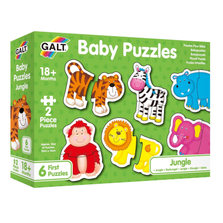 Baby Puzzle: Animale din jungla (2 piese) [2]