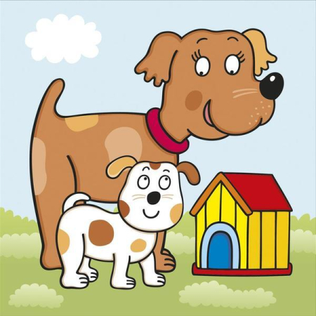 Baby puzzle - Animalute jucause (3,4 si 5 piese) [2]