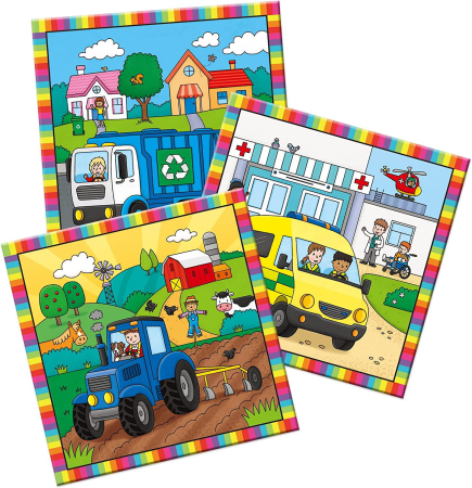 Baby Water Magic: Carte de colorat Vehicule [3]