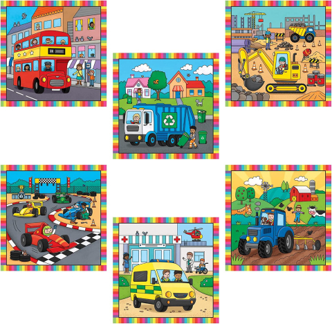 Baby Water Magic: Carte de colorat Vehicule [2]