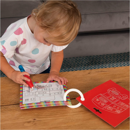 Baby Water Magic: Carte de colorat Vehicule [1]