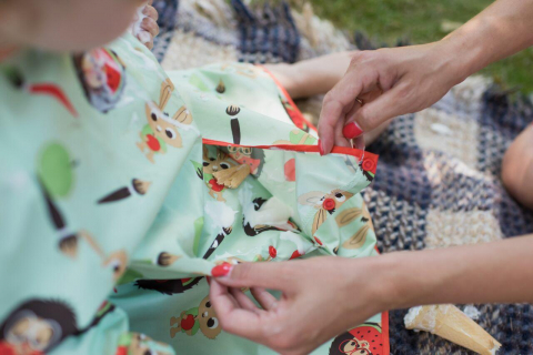 Baveta lunga cu buzunar - Animalute din padure [7]