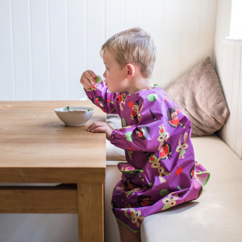 Baveta lunga cu buzunar - Animalute vesele [3]