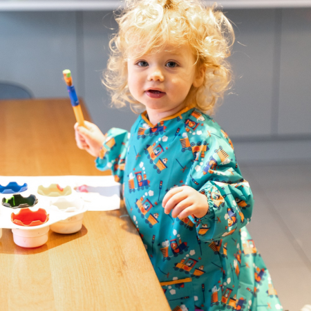 Baveta lunga cu buzunar - Trenulete [1]