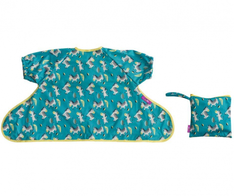 Baveta maneci scurte cu ventuze - Zebre vesele [5]