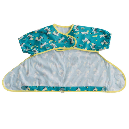 Baveta maneci scurte cu ventuze - Zebre vesele [8]