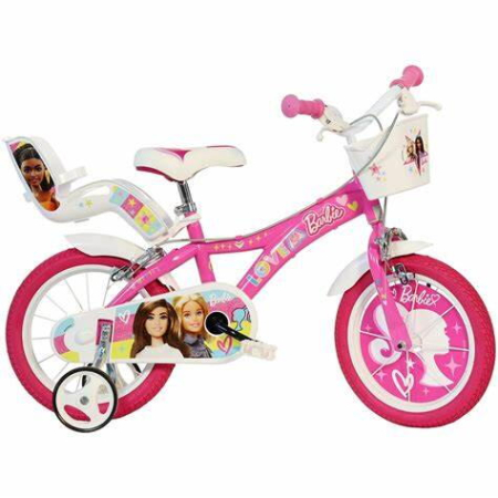 Biciclete pentru copii - Bicicleta copii 14" - Barbie roz