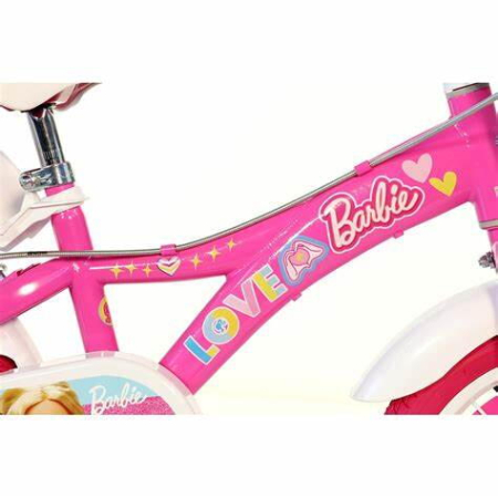 Bicicleta copii 14" - Barbie roz [2]