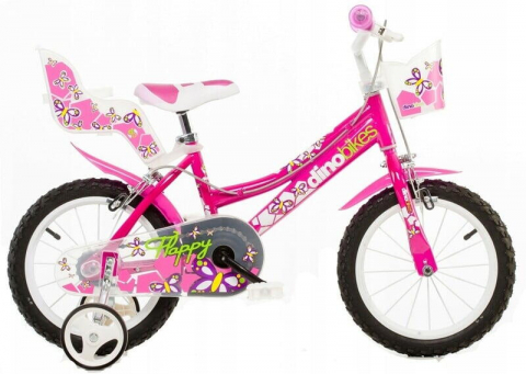 LA PLIMBARE - Bicicleta pentru copii fluturasi 14"
