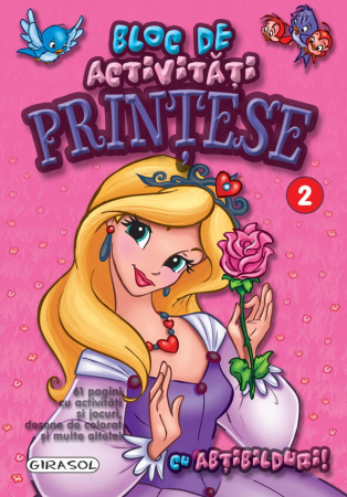 Carti pentru copii - Bloc de activitati - Printese 2