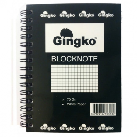 PAPETĂRIE - BLOC NOTES A7 GINGHO