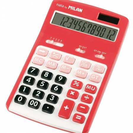 BIROTICĂ - CALCULATOR 12 DG MILAN 150712RBL (Din care timbru verde 0,15 RON)