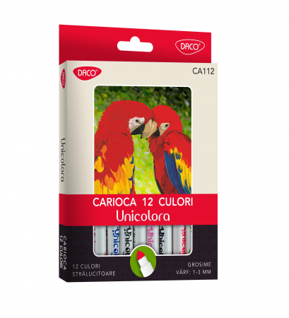 Carioci - CARIOCA 12C VARF CONIC UNICOLORA DACO CA112