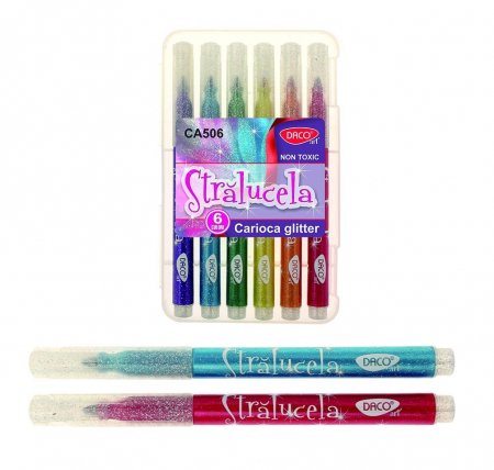Carioci speciale - CARIOCA 6C GLITTER STRALUCELA DACO CA506