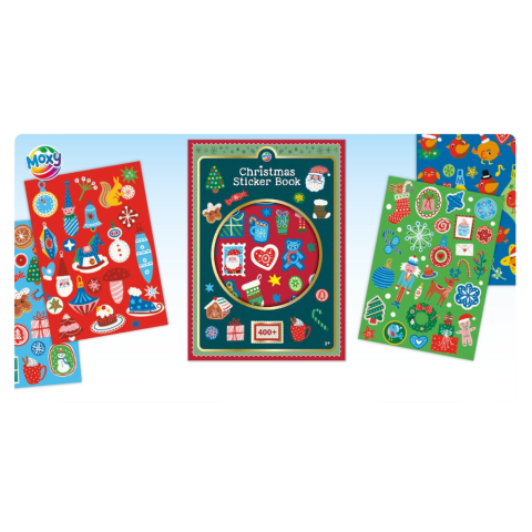 Carte cu abtibilduri - Vine Craciunul [1]