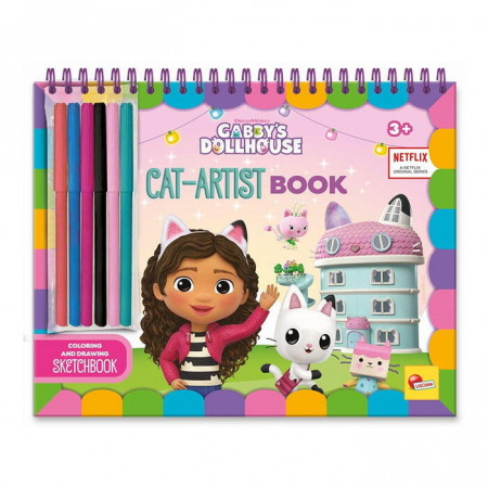 CĂRȚI PENTRU COPII - Carte cu activitati Gabby's Dollhouse - Gab-Tastic