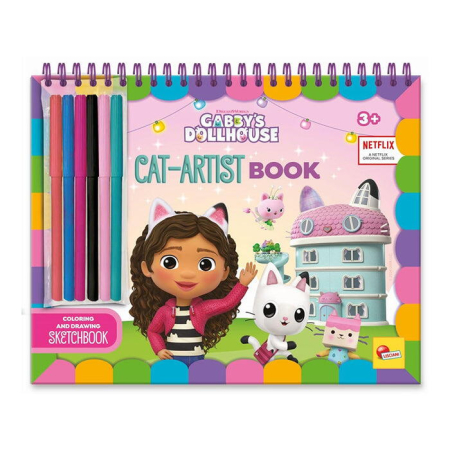 CĂRȚI PENTRU COPII - Carte cu activitati Gabby's Dollhouse - Gab-Tastic